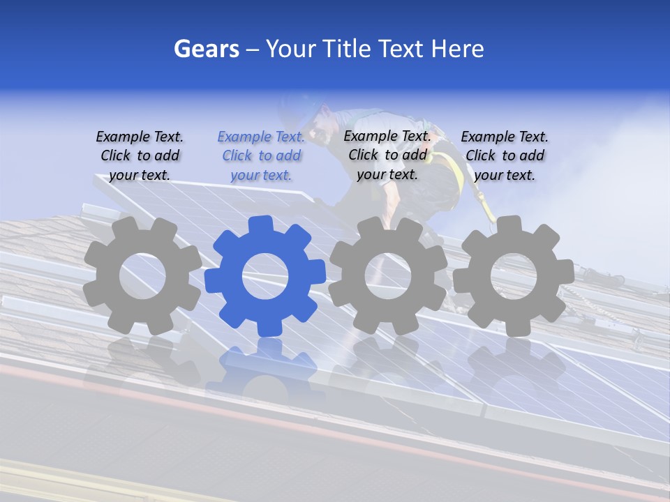 Roofer Electric Install PowerPoint Template