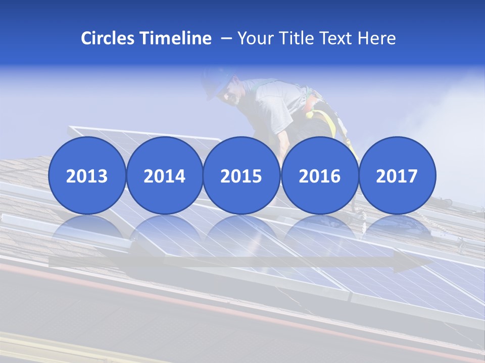 Roofer Electric Install PowerPoint Template