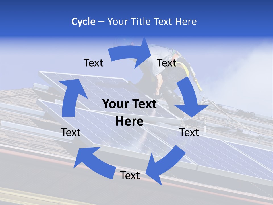 Roofer Electric Install PowerPoint Template