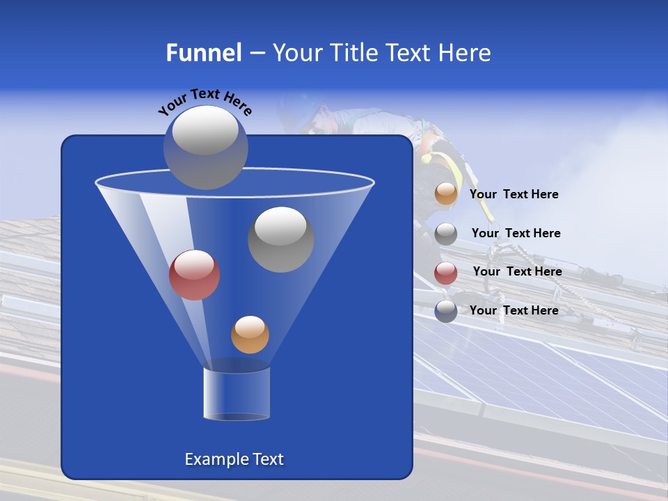 Roofer Electric Install PowerPoint Template