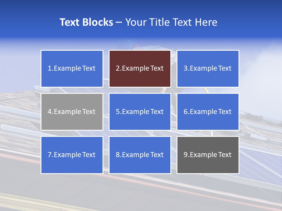Roofer Electric Install PowerPoint Template