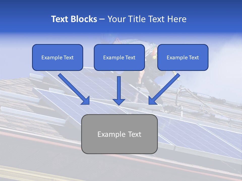 Roofer Electric Install PowerPoint Template