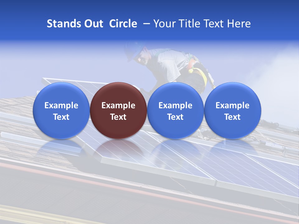 Roofer Electric Install PowerPoint Template