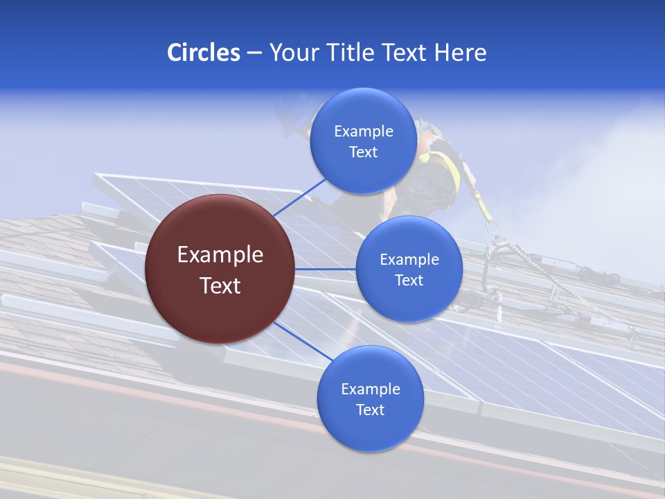 Roofer Electric Install PowerPoint Template