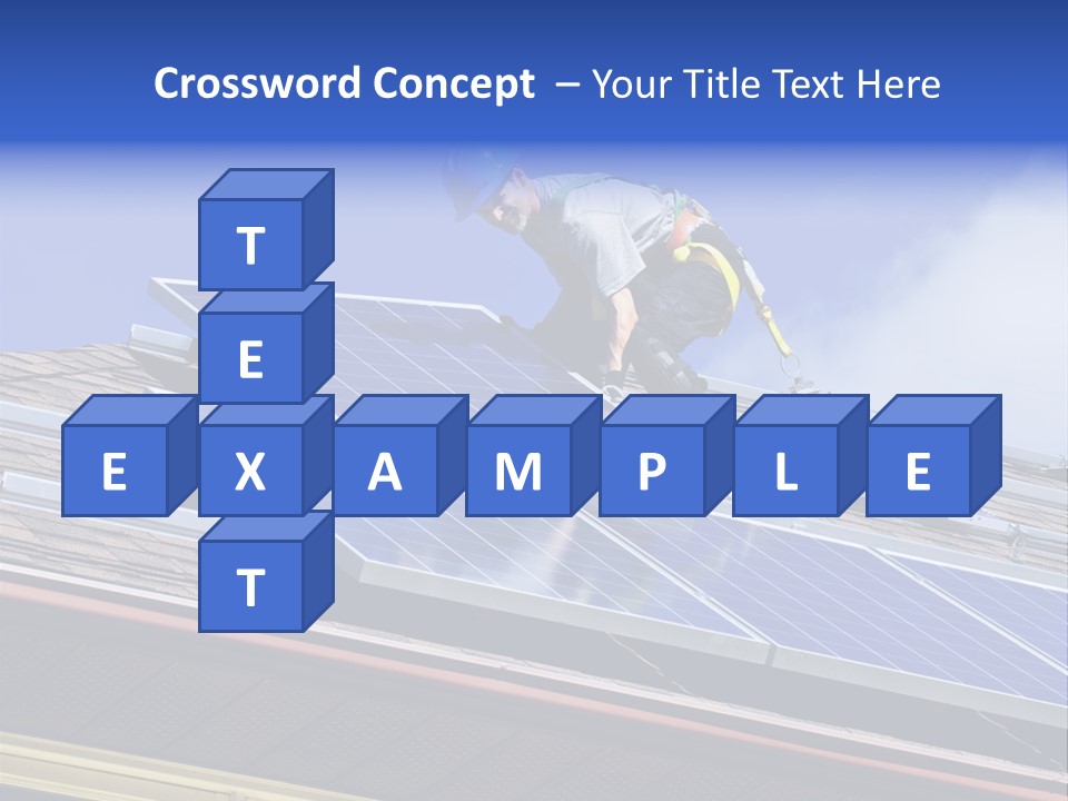 Roofer Electric Install PowerPoint Template
