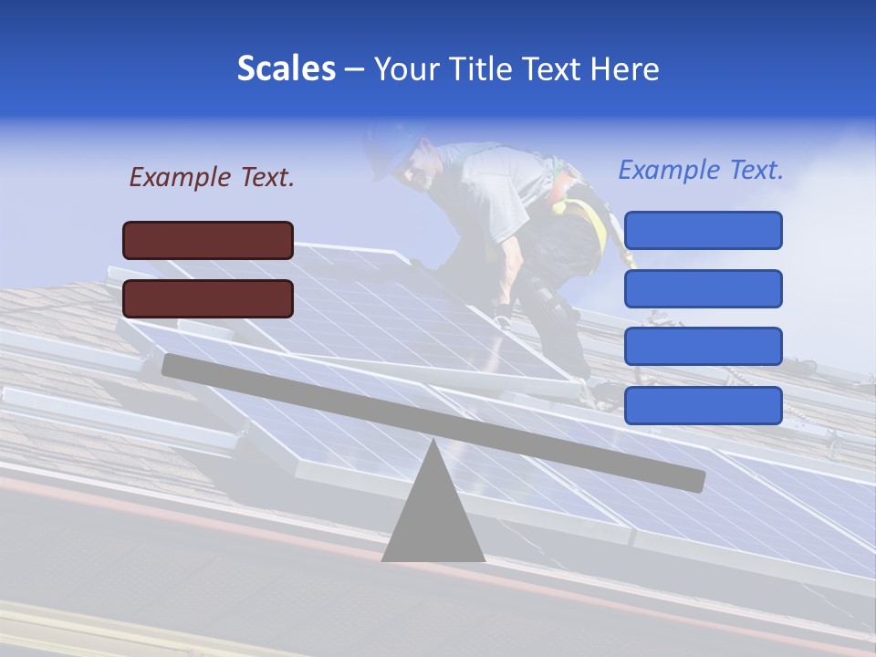 Roofer Electric Install PowerPoint Template