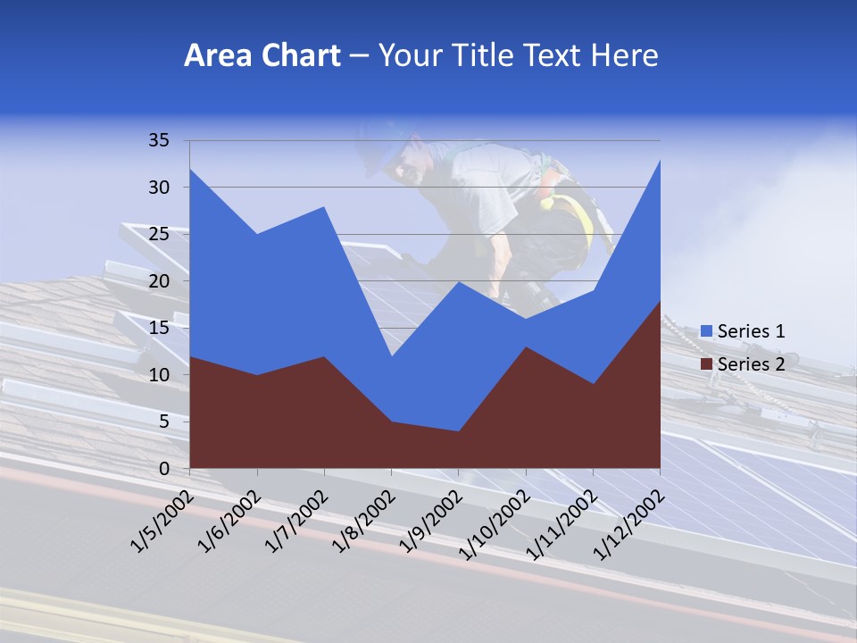 Roofer Electric Install PowerPoint Template