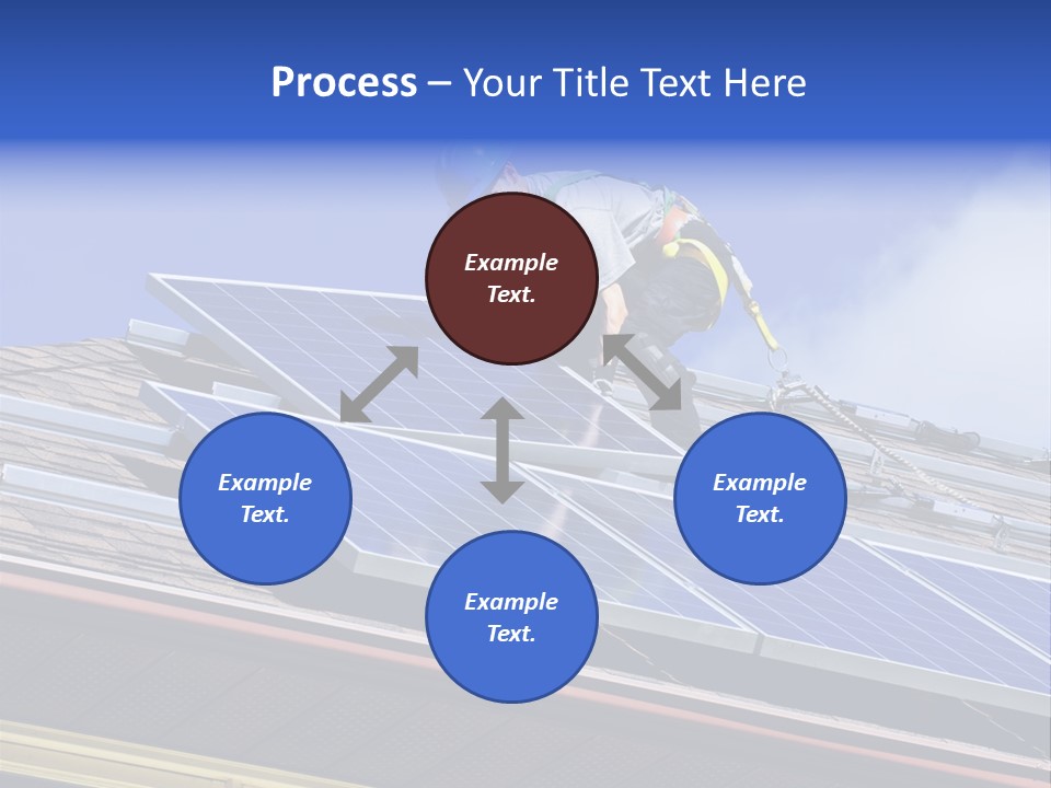 Roofer Electric Install PowerPoint Template
