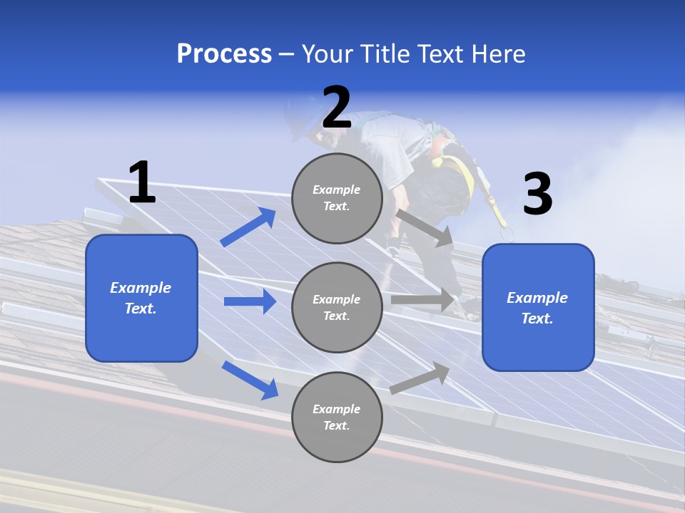 Roofer Electric Install PowerPoint Template