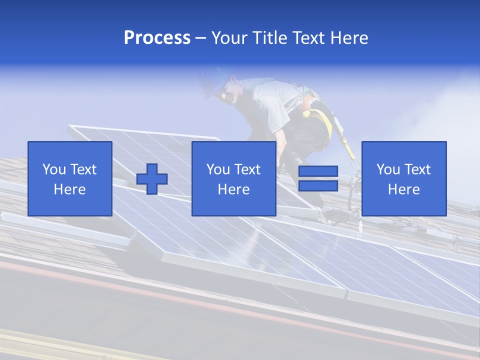 Roofer Electric Install PowerPoint Template