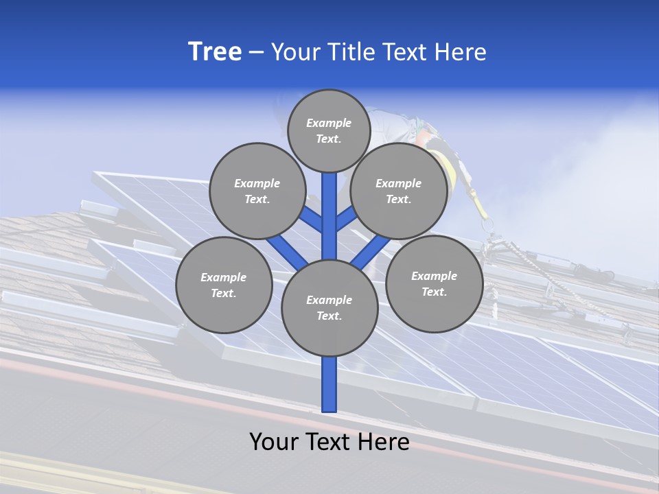 Roofer Electric Install PowerPoint Template