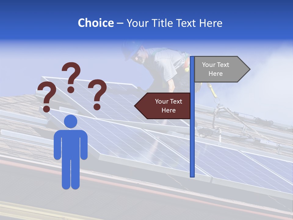 Roofer Electric Install PowerPoint Template