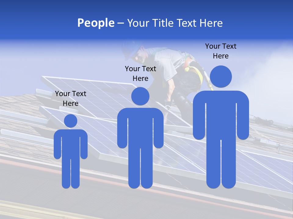 Roofer Electric Install PowerPoint Template