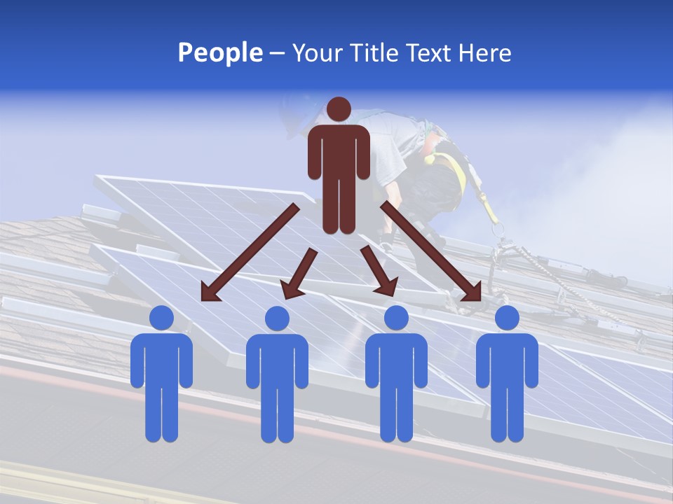 Roofer Electric Install PowerPoint Template