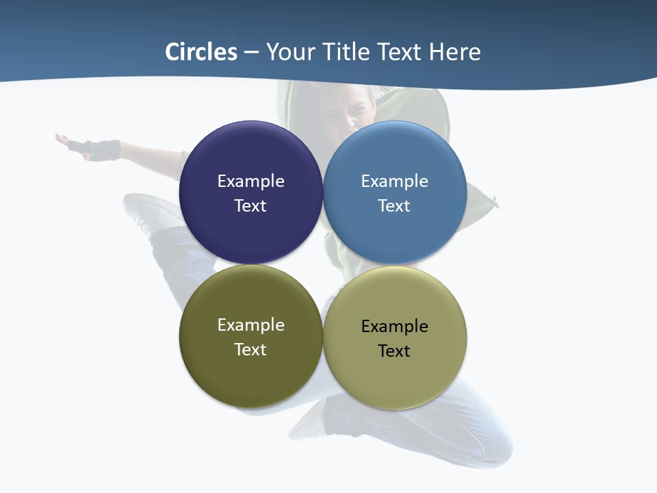 Female Performer Attractive PowerPoint Template