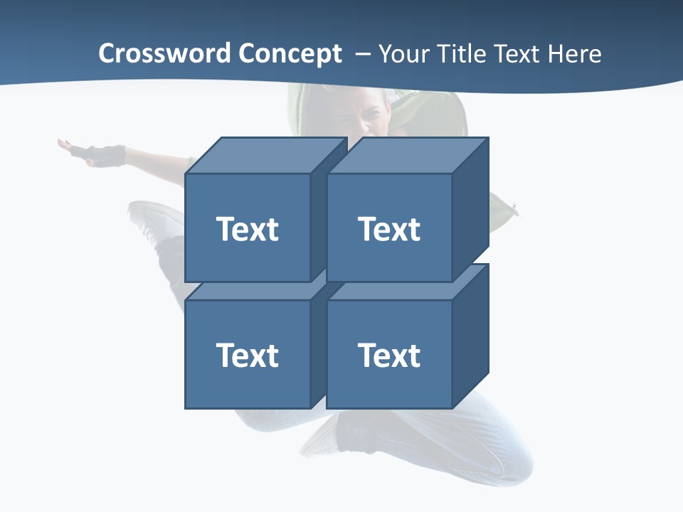 Female Performer Attractive PowerPoint Template