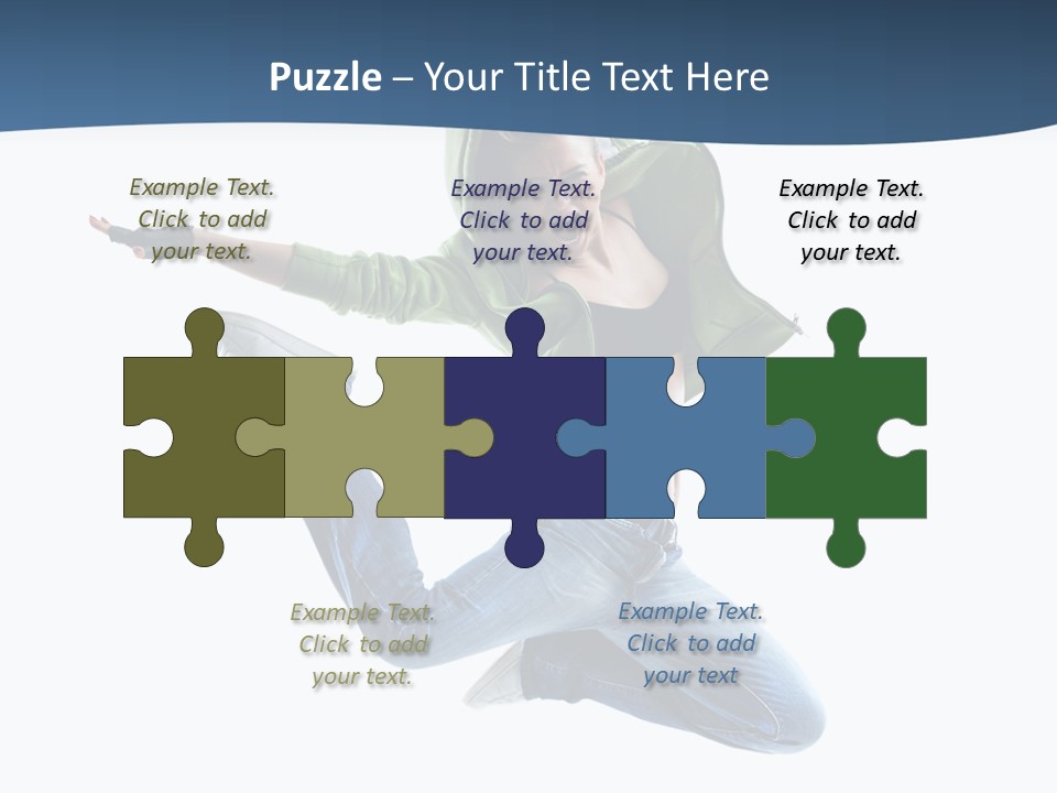 Female Performer Attractive PowerPoint Template