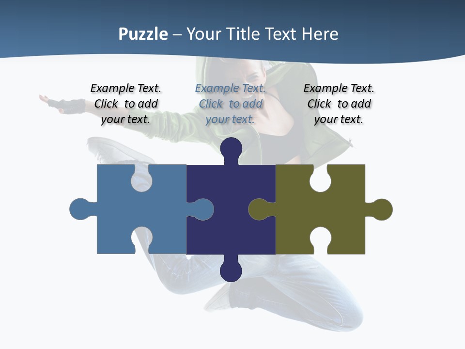 Female Performer Attractive PowerPoint Template