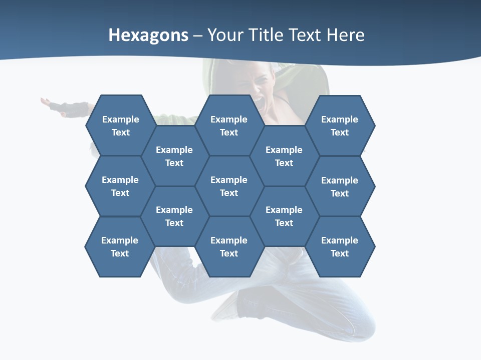 Female Performer Attractive PowerPoint Template