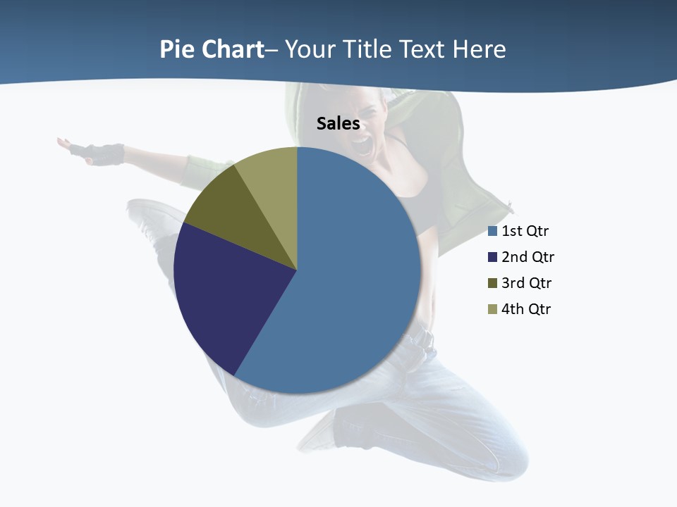 Female Performer Attractive PowerPoint Template