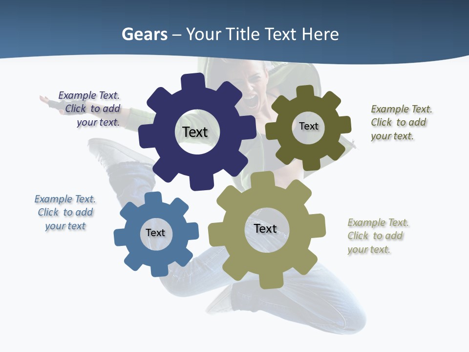 Female Performer Attractive PowerPoint Template