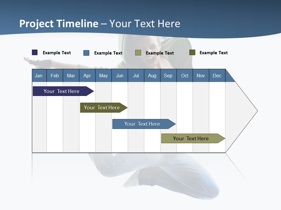 Female Performer Attractive PowerPoint Template