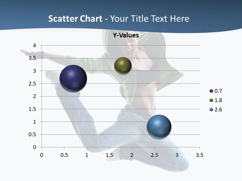 Female Performer Attractive PowerPoint Template