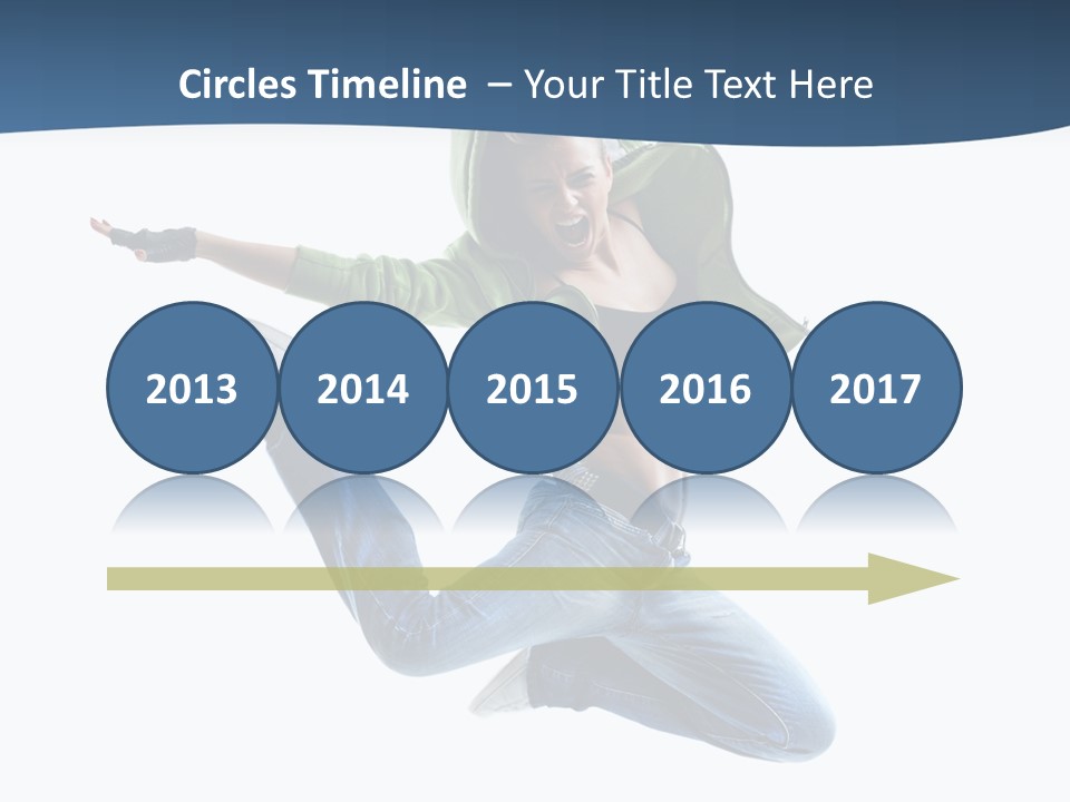 Female Performer Attractive PowerPoint Template