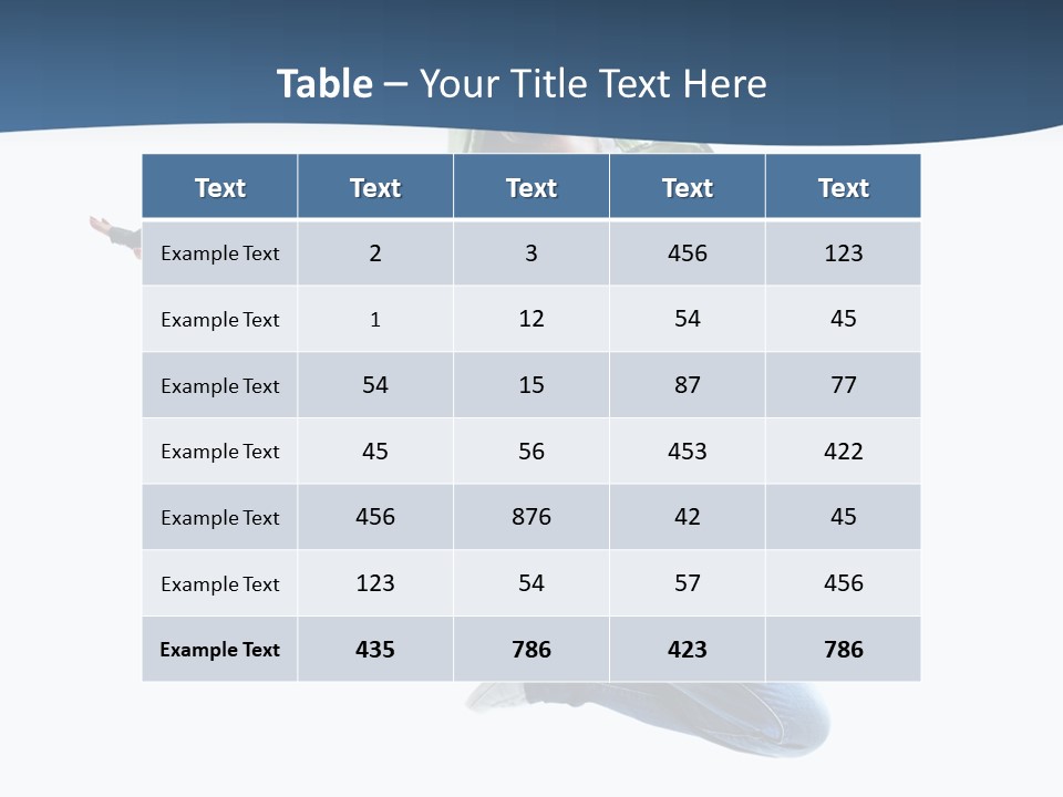 Female Performer Attractive PowerPoint Template