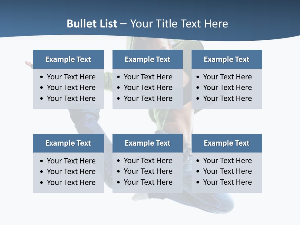 Female Performer Attractive PowerPoint Template