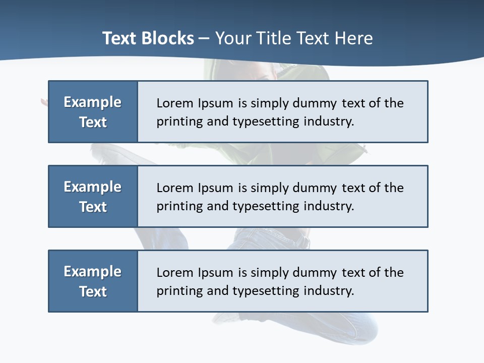 Female Performer Attractive PowerPoint Template