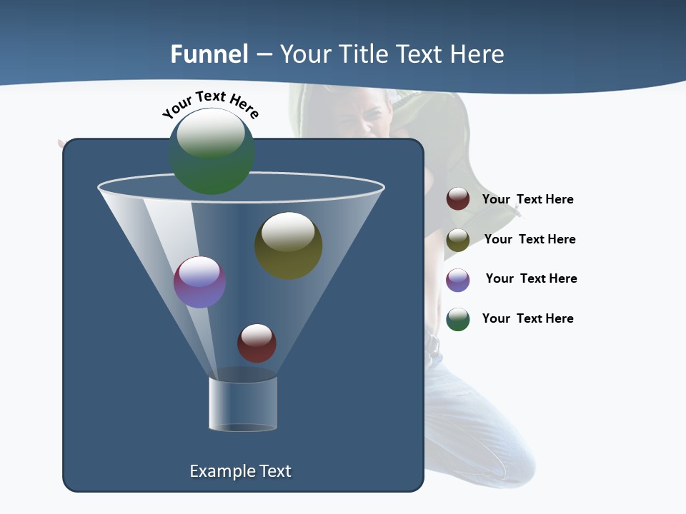 Female Performer Attractive PowerPoint Template