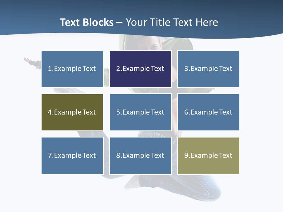 Female Performer Attractive PowerPoint Template