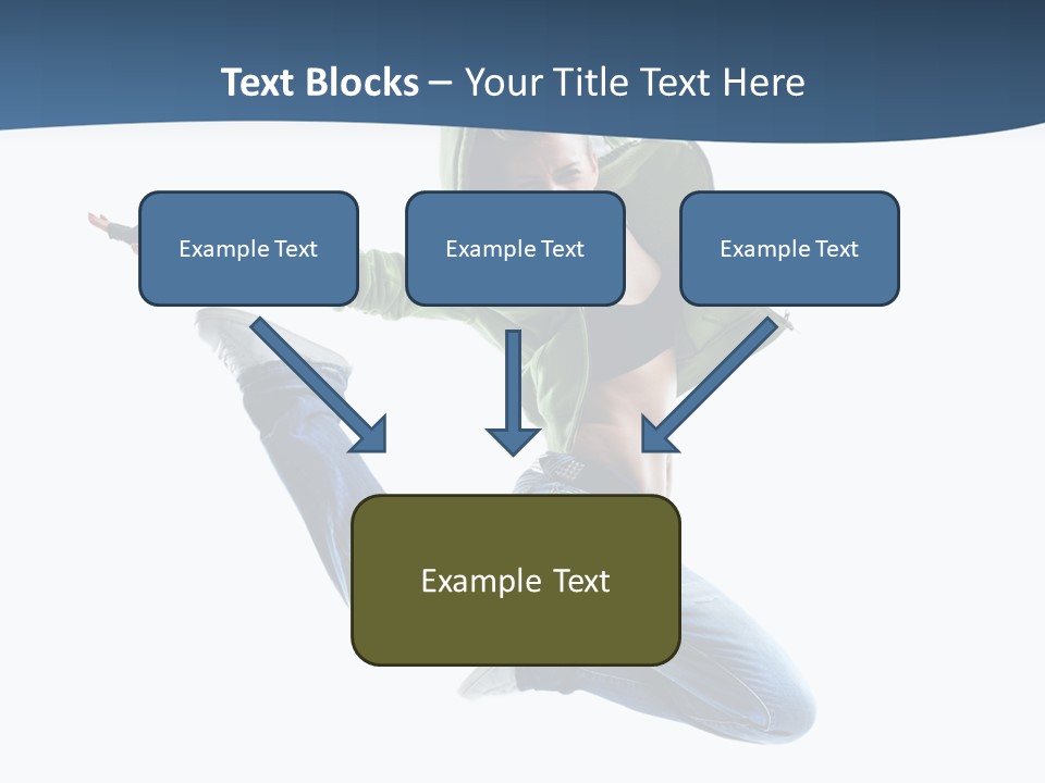 Female Performer Attractive PowerPoint Template