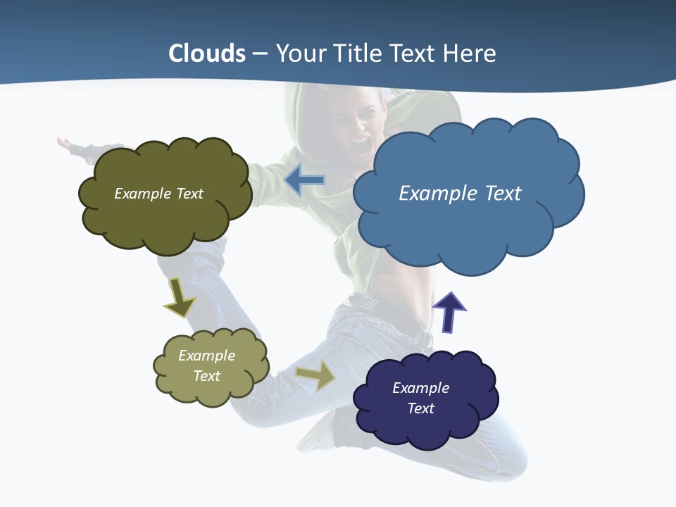 Female Performer Attractive PowerPoint Template