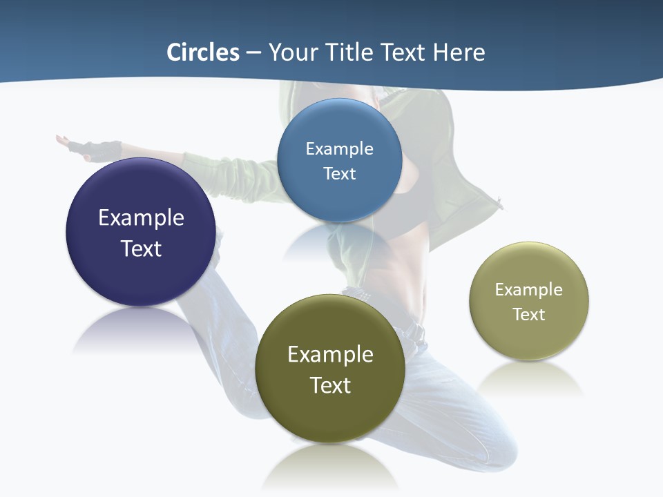 Female Performer Attractive PowerPoint Template