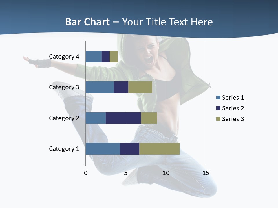 Female Performer Attractive PowerPoint Template