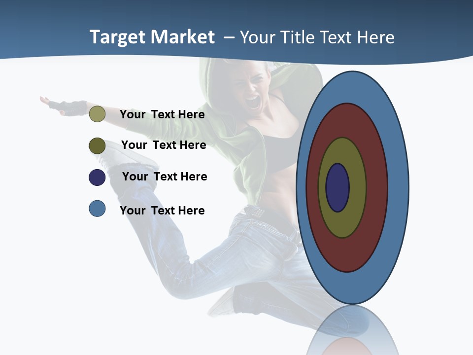 Female Performer Attractive PowerPoint Template