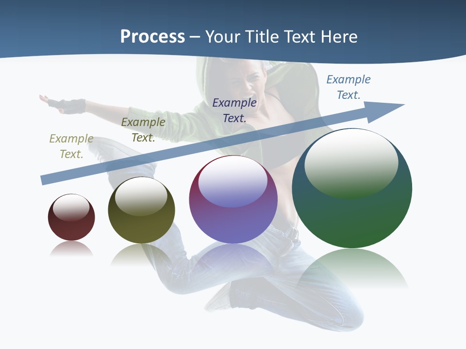 Female Performer Attractive PowerPoint Template