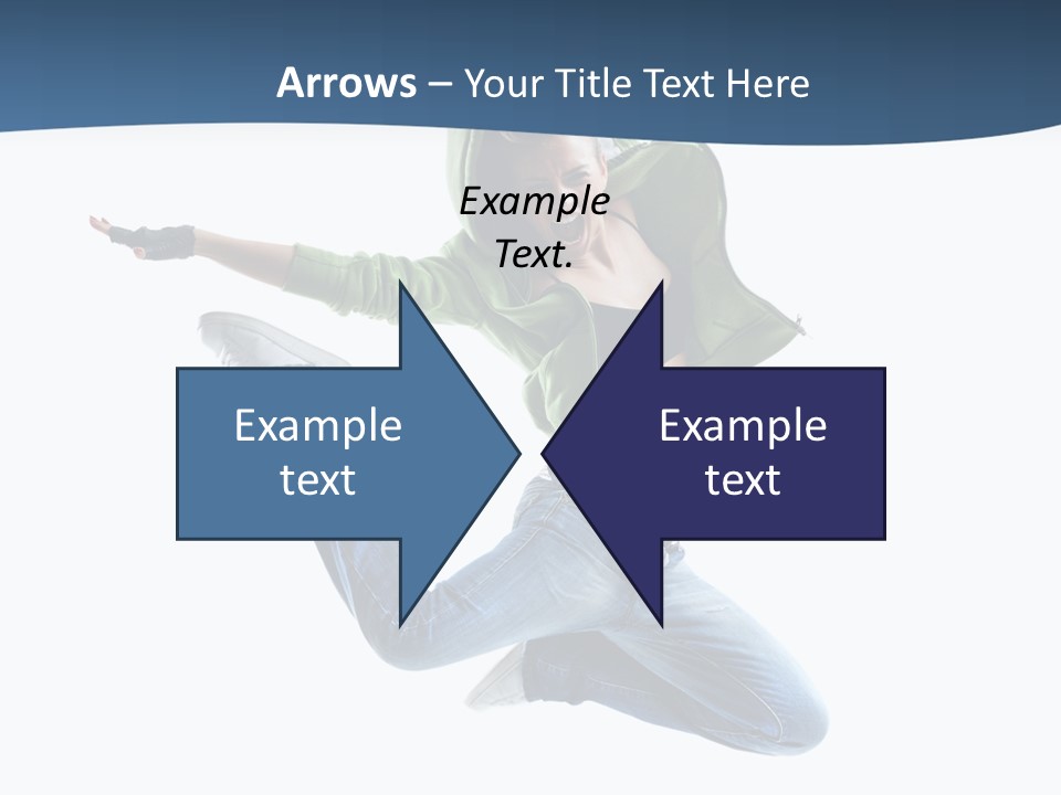 Female Performer Attractive PowerPoint Template