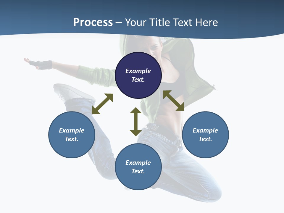 Female Performer Attractive PowerPoint Template