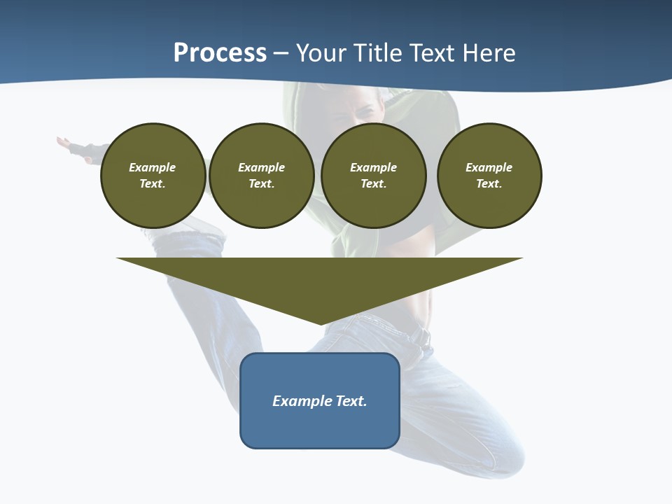 Female Performer Attractive PowerPoint Template