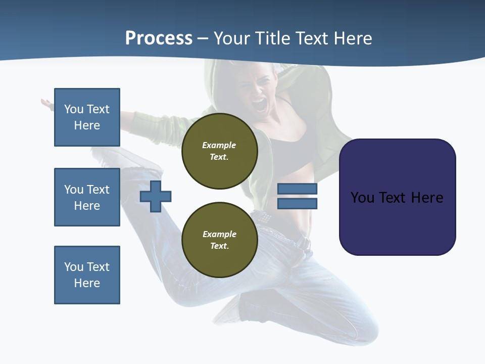 Female Performer Attractive PowerPoint Template
