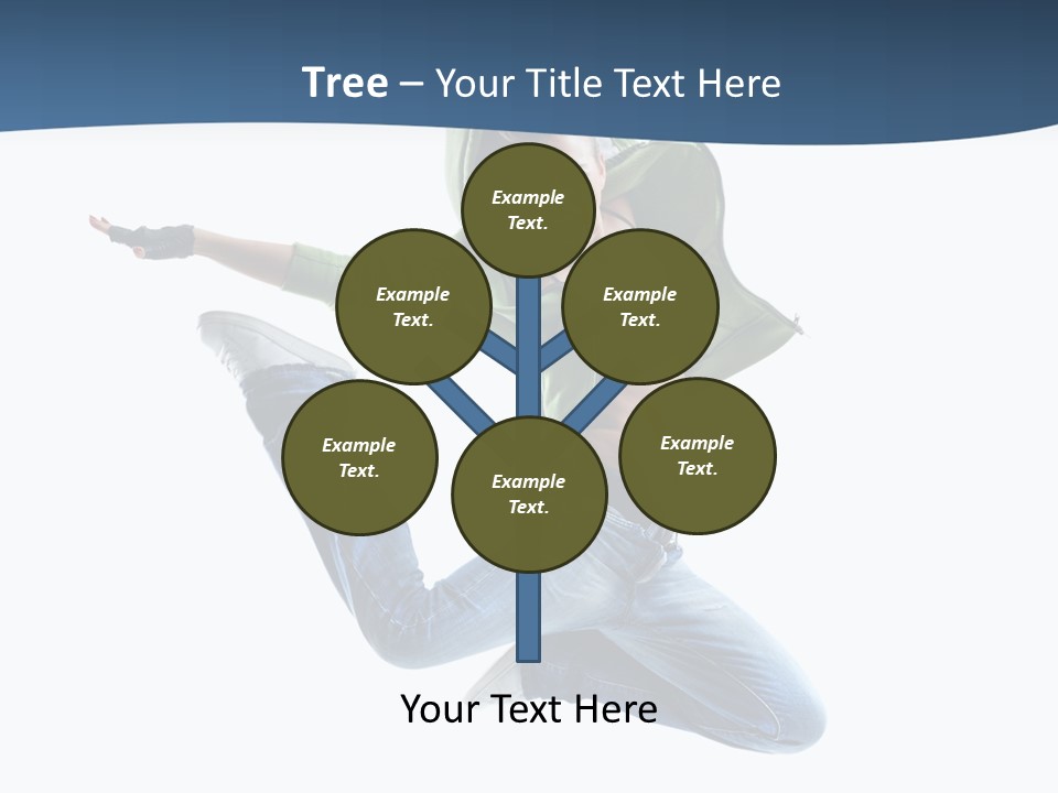 Female Performer Attractive PowerPoint Template