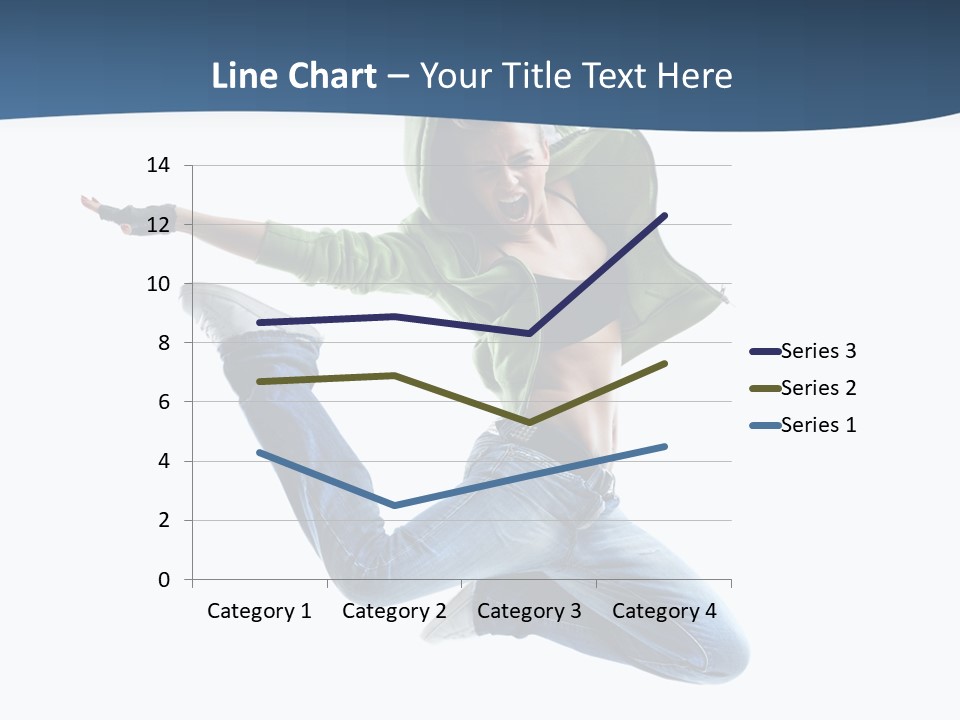 Female Performer Attractive PowerPoint Template
