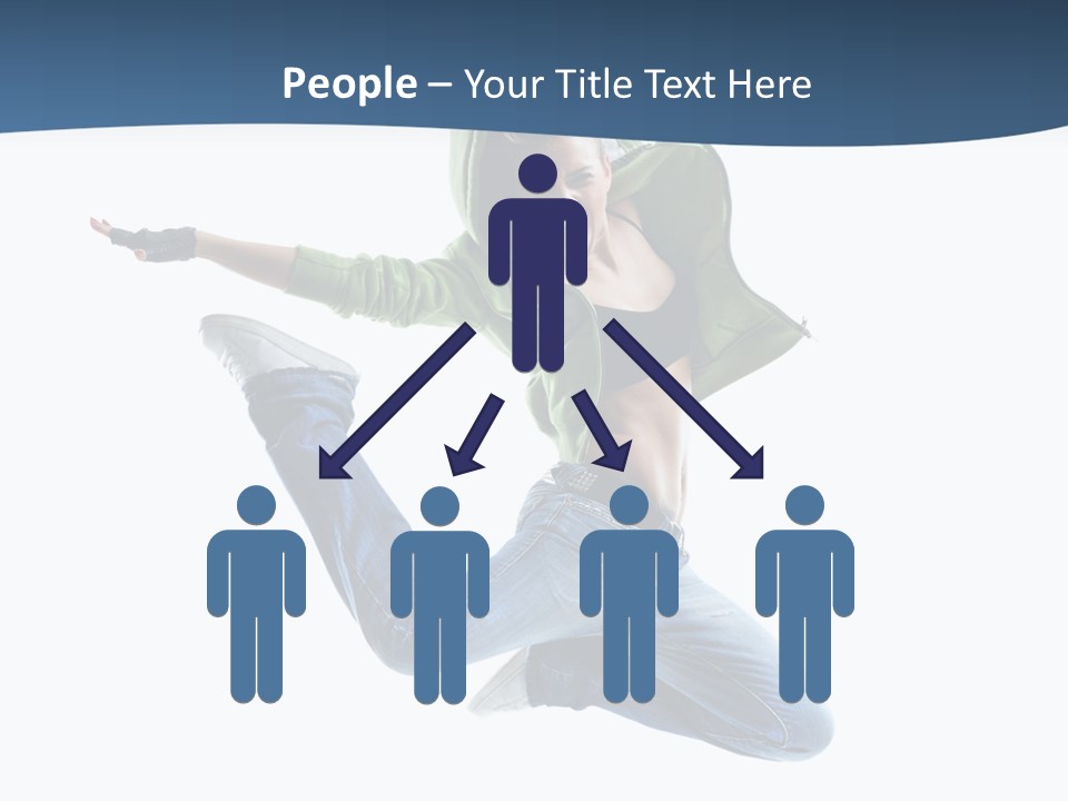 Female Performer Attractive PowerPoint Template