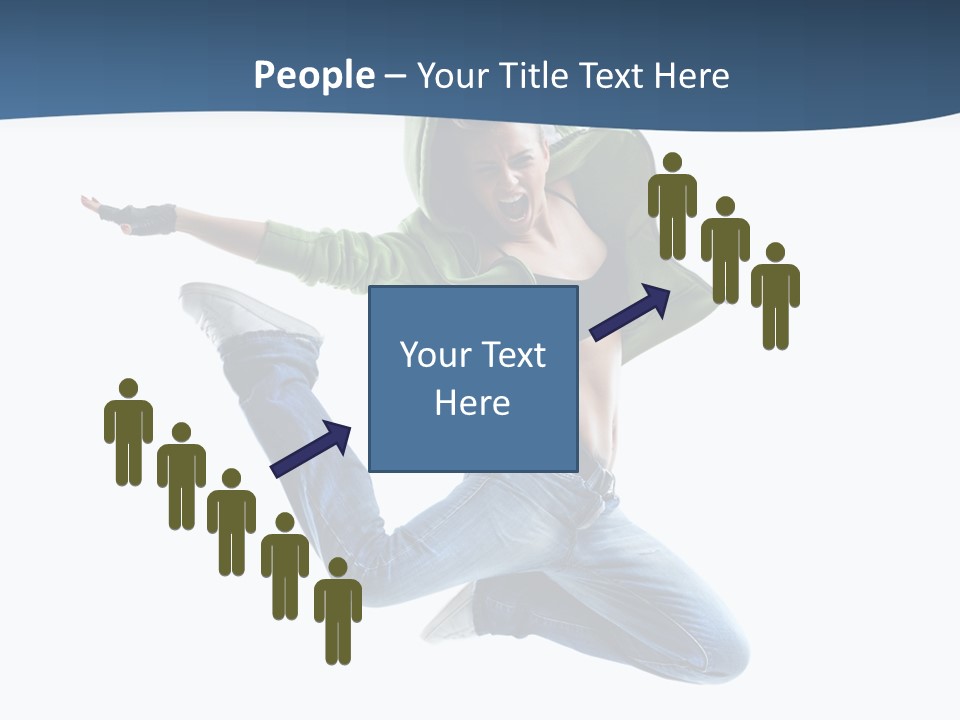 Female Performer Attractive PowerPoint Template