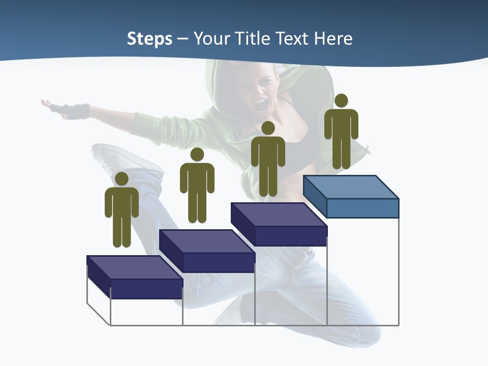 Female Performer Attractive PowerPoint Template