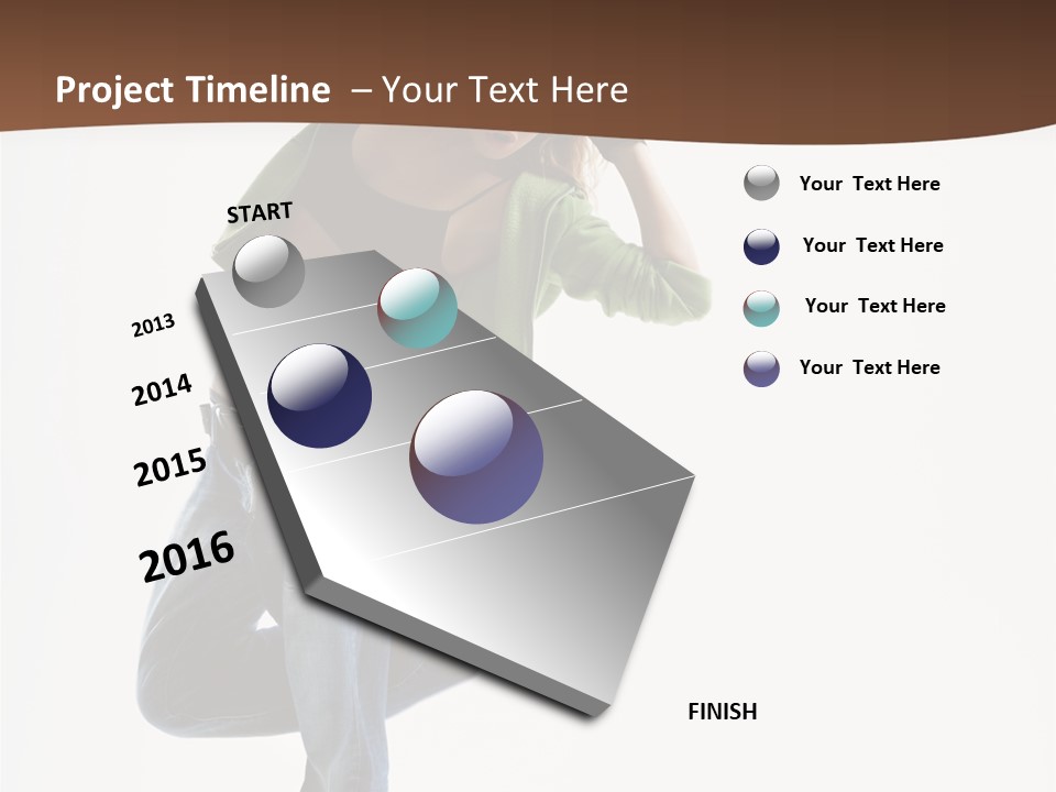 Performance Performer Action PowerPoint Template