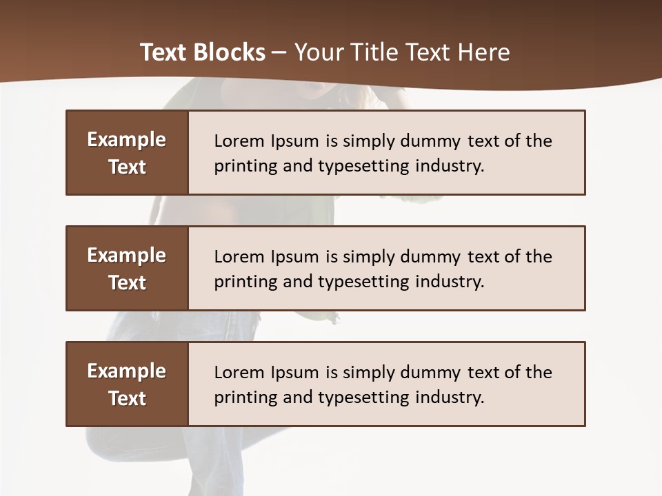 Performance Performer Action PowerPoint Template